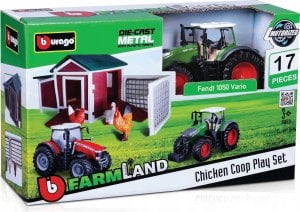 Bburago Chicken Coop Playset Tractor BBURAGO 1