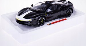 Bburago Ferrari SF90 Spider Metal Black 1:18 BBURAGO 6