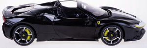 Bburago Ferrari SF90 Spider Metal Black 1:18 BBURAGO 9