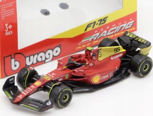 Bburago Ferrari Racing F1-75 Italian GP 2022 #55 BBURAGO 1