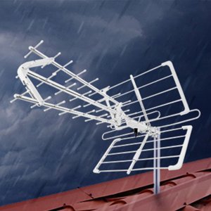 Antena RTV Spacetronik Antena DVB-T2 Spacetronik EOS PRO Combo White 21