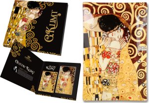 Carmani Talerz dekoracyjny - G. Klimt, Pocałunek 1