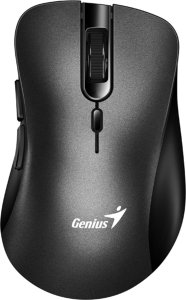 Mysz Genius Mysz bezprzewodowa, Genius Ergo 8100S, czarna, optyczna, 1600DPI 1