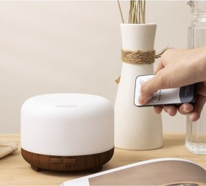 Dyfuzor zapachowy Iso Trade Dyfuzor zapachowy - nawilżacz LED z pilotem N23511 15