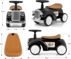 Milly Mally Pojazd Royce Black 10
