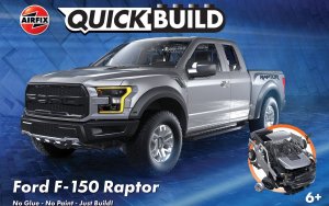 Airfix Airfix QUICKBUILD Ford F-150 Raptor - Grey 1