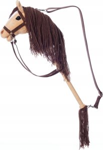 Tootiny Koń na kiju Hobby Horse HOPPIHORSE A4 beżowy 2