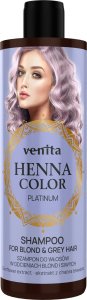 Venita VENITA Henna Color Szampon do włosów w odcieniach blond i siwych - Platinum 300ml 1