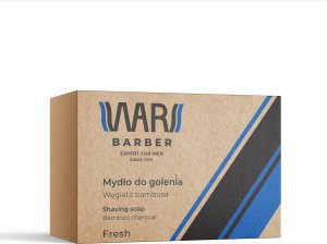 Miraculum  WARS Barber Mydło do golenia Fresh+mydelniczka 1