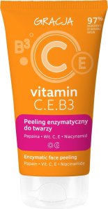 Miraculum  GRACJA Vitamin C.E.B3 Peeling enzymatyczny do twarzy 75 ml 1