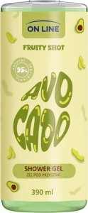 Forte Sweeden ON LINE Fruity Shot Żel pod prysznic Avocado 390 ml 1