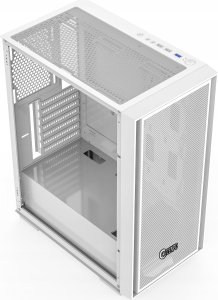 Obudowa Zenpc Obudowa do komputera ZENPC Z1 Mesh Glass White 4x P12 PWM PST ARGB 4