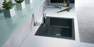 Zlewozmywak Teka ZLEWOZMYWAK MERA 57 NIGRA 5057 01 87 3