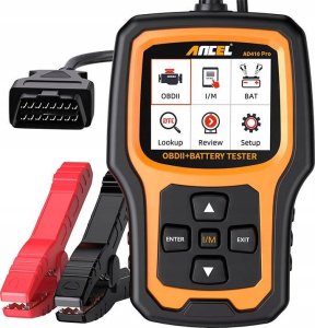ANCEL Skaner OBD2 i Tester akumulatorów 2w1 Ancel AD410 PRO 2