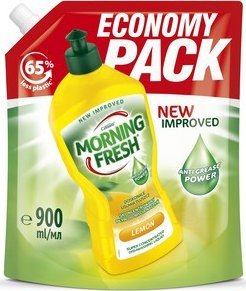 Sarantis CUSSONS Morning Fresh Skoncentrowany Płyn do mycia naczyń - Lemon 900ml(zapas) 1