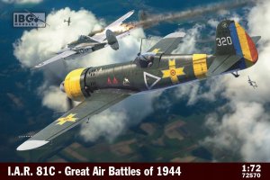 Ibg Model plastikowy I.A.R. 81C Great Air Battles of 1944 1/72 1