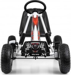 Milly Mally Jeździk Gokart Thor Biały 3