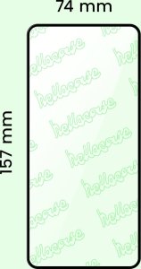 Hello Case Szkło Hybrydowe do Samsung Galaxy S10 Plus (szybka 9H, pełne 5D, ochronne) 5