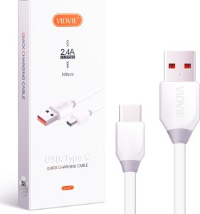 Kabel USB Vidvie KABEL USB C | USB - USB typ C SZYBKIEGO ŁADOWANIA 1m QC 3.0 VIDVIE CB442T 1