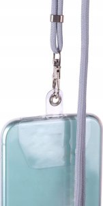 Hello Case UNIWERSALNA TASIEMKA SMYCZKA NA SZYJĘ DO TELEFONU SZNUREK SZARY 150 CM 2