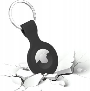 Hello Case ETUI SILIKONOWE CZARNE DO APPLE AIRTAG LOKALIZATOR 4