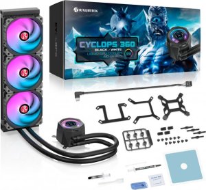 Chłodzenie wodne Raijintek RAIJINTEK Cyclops 360, water cooling (black) 1