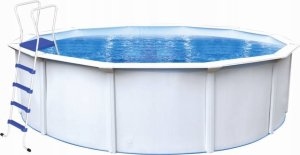 Steinbach Vertriebsgmbh Steinbach steel wall pool set Nuovo de Luxe II, 550cm, H 120cm, swimming pool (height 120cm) 1