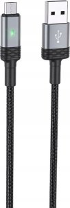 Kabel USB Borofone USB-A - microUSB 1.2 m Czarny (KABAV1004) 3
