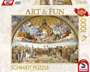 Schmidt Spiele Puzzle PQ 1000 MARKUS BINZ Dysputa o Naj¶więtszym 3