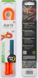 NiteIze Opaska Nite Ize Gear Tie Original 18 2Pack ORANGE 1