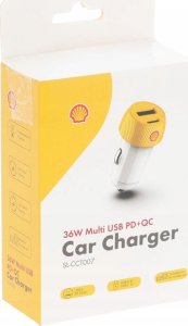 Ładowarka Koopman ŁADOWARKA SMOCHODOWA MULTI USB PD+QC SHELL 3