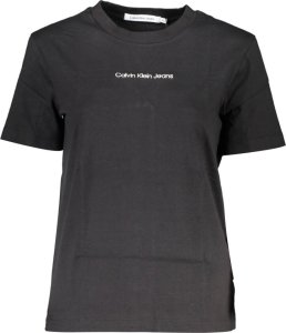 Calvin Klein DAMSKI T-SHIRT Z KRÓTKIM RĘKAWEM CALVIN KLEIN CZARNY XL 1