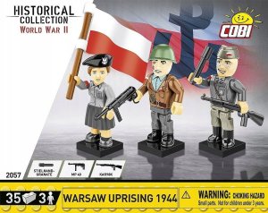 Figurka XXX_Cobi Klocki (Cobi) Figurki Powstańców warszawskich 1944 zestaw 1