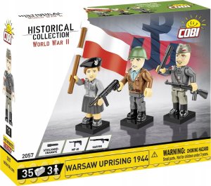 Figurka XXX_Cobi Klocki (Cobi) Figurki Powstańców warszawskich 1944 zestaw 4