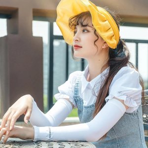 RockBros Rękawki Kolarskie Rockbros XT9002W Białe (2 szt.)  Ochrona i Komfort dla Kolarzy 10