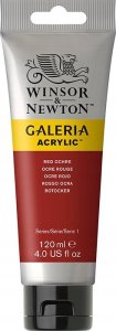 Winsor & Newton Winsor & Newton Galeria Acrylic, 120 ml, Red, Tube 1