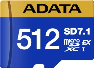 Karta ADATA Premier Extreme SD7.1 MicroSDXC 512 GB Class 10 UHS-I/U3 V30 (UD512GEX3L1-C) 1