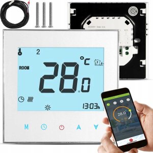 Cronos Termostat Cronos Ac605H-Wifi Biały 1