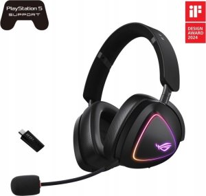 Słuchawki Asus ROG Delta II Czarne (90YH03W0-BHUA00) 6