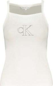 Calvin Klein BIAŁY T-shirt damski CALVIN KLEIN S 1