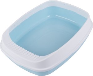 Przyjaciele Soldna kuweta dla kota otwarta z ramką toaleta na żwirek + łopatka duża Soldna kuweta dla kota otwarta z ramką toaleta na żwirek + łopatka duża 3