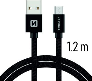 Kabel USB Swissten USB-A - micro-B 1.2 m Złoty (71522204) 6