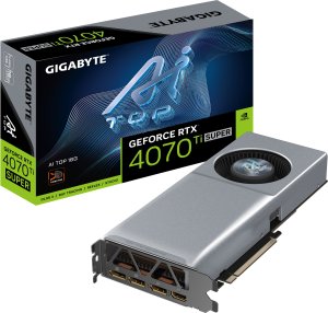 Karta graficzna Gigabyte GeForce RTX 4070 Ti SUPER AI TOP 16GB GDDR6X (GV-N407TSAI TOP-16GD) 1