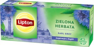 Lipton Herbata LIPTON zielona, Earl Grey, 20 torebek 2