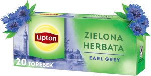 Lipton Herbata LIPTON zielona, Earl Grey, 20 torebek 5