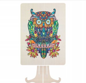 Eureka Puzzle drewniane 133 Sowa 4