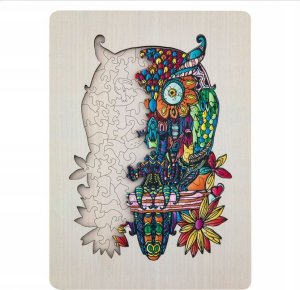 Eureka Puzzle drewniane 133 Sowa 5