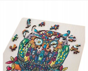 Eureka Puzzle drewniane 133 Sowa 7