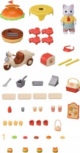 Figurka Epoch SYLVANIAN Obwoźna restaur.z hamburger..05757 57575 5