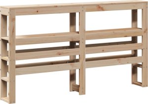 vidaXL vidaXL Rama łóżka bez materaca, 140x200 cm, lite drewno sosnowe 6